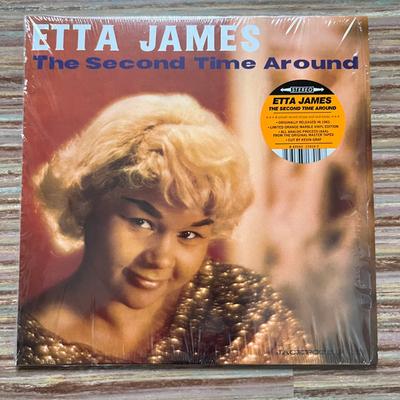 LP Record ETTA JAMES - The Second Time Around JPR117 Jackpot Records 2025 US Soul/Funk