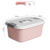 Storage Plastic Large Box Extra With Lid For Clothes Toys And Snacks