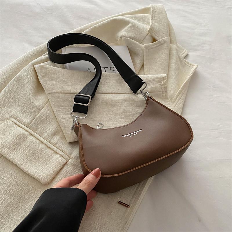 Trendy Street Style Pu Crossbody Bag Women's Fashionable Shoulder Bag
