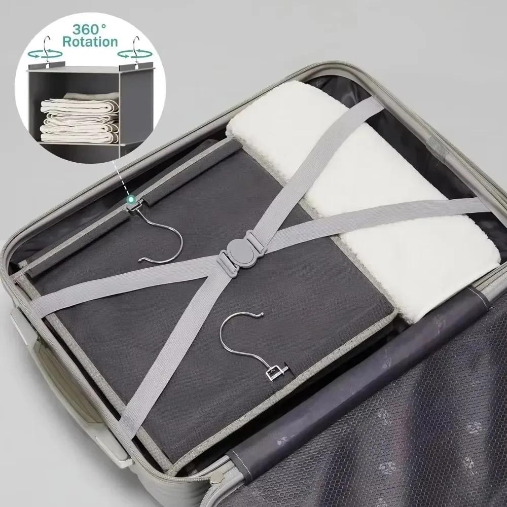 Hanging Closet Pants Organizer Shelves Foldable Multilayer Clothing Arrange with Hook Shoe Cap Clothes Racks Hangs Storage Shelf