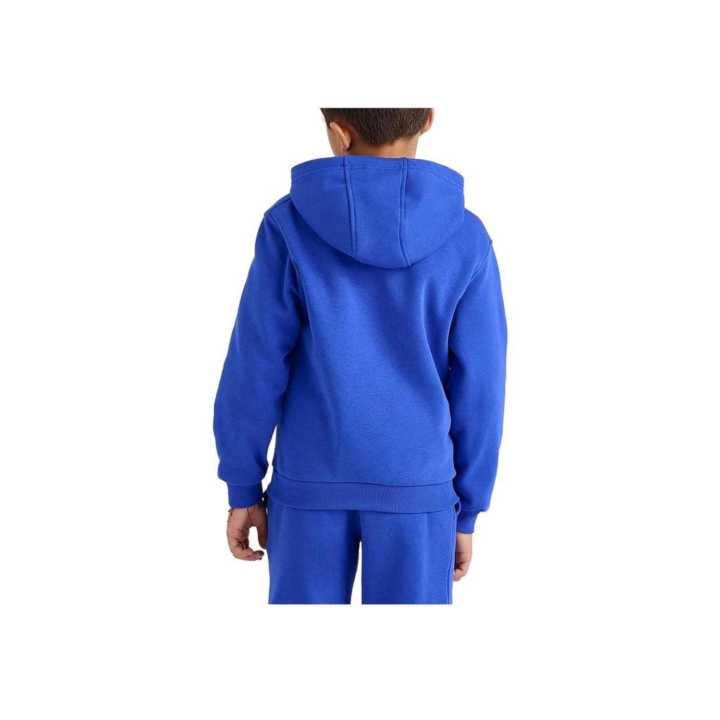 Nike Bluza z kapturem Dri-Fit Multi z literami z długim rękawem dla dzieci niebieska HM6874-480