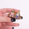 Anime Characters Enamel Pins Custom Cartoon Movie Peripherals Brooches Lapel Badges Funny Jewelry Gift for Kids Friends