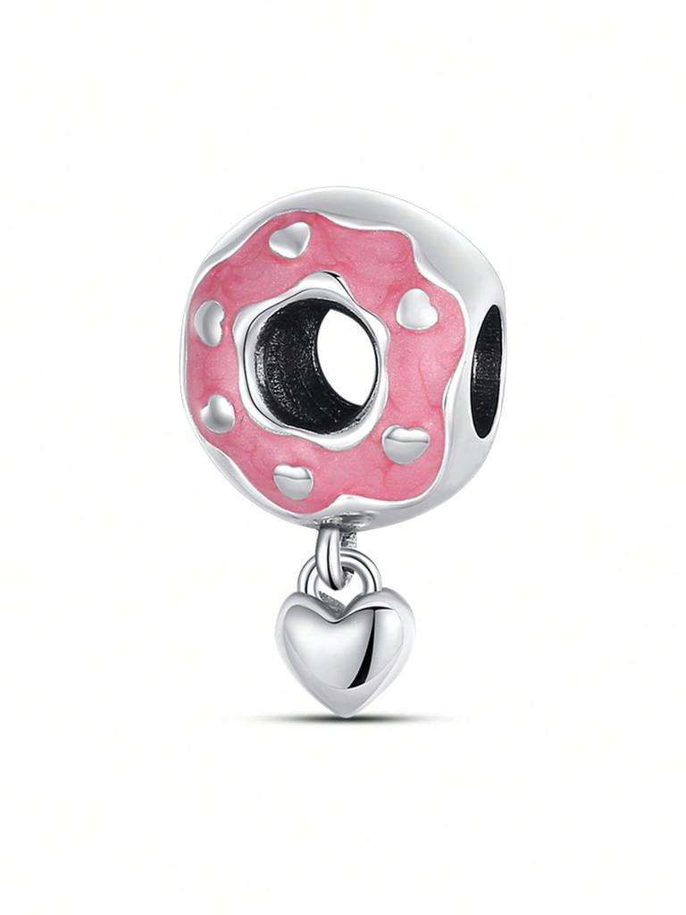 Charms Plata Delicious Donut Cupcakes Beads Charm Copper Plated Fit Charms Original Bracelet For Jewelry Making Diy Charm