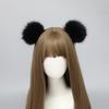 Simulation Bear Ear Hair Clip for Cosplay Party Furry Faux Furs Ear Hair Clip Halloween Party RolePlay Maid Barrettes