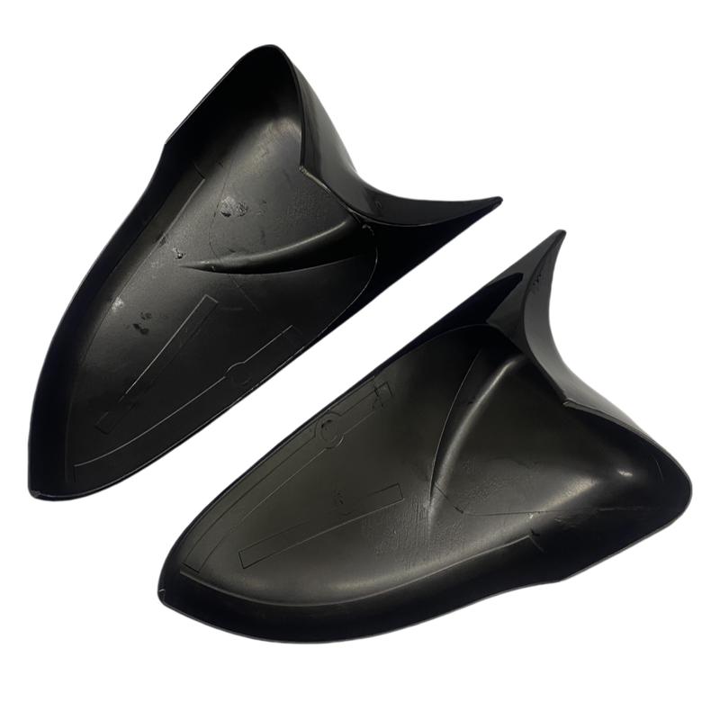 2x Carbon Look sidovingsspegelskydd för VW för Volkswagen Golf 6 MK6 GTI GTD 2009-2013 sidobackspegelkåpa