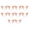 1-20Pairs Cosplay Latex Fairy Angel Elf Ears Halloween Masquerade Party Costumes Halloween Christmas Party Decor Supplies Props