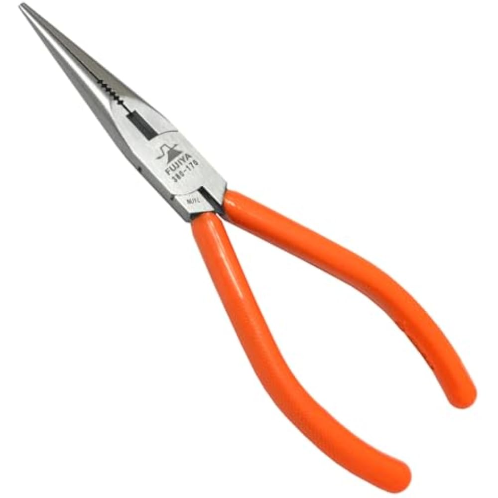 Fujiya (Fujiya) long radio pliers, tapered specification ideal for fine work (with pliers functio...