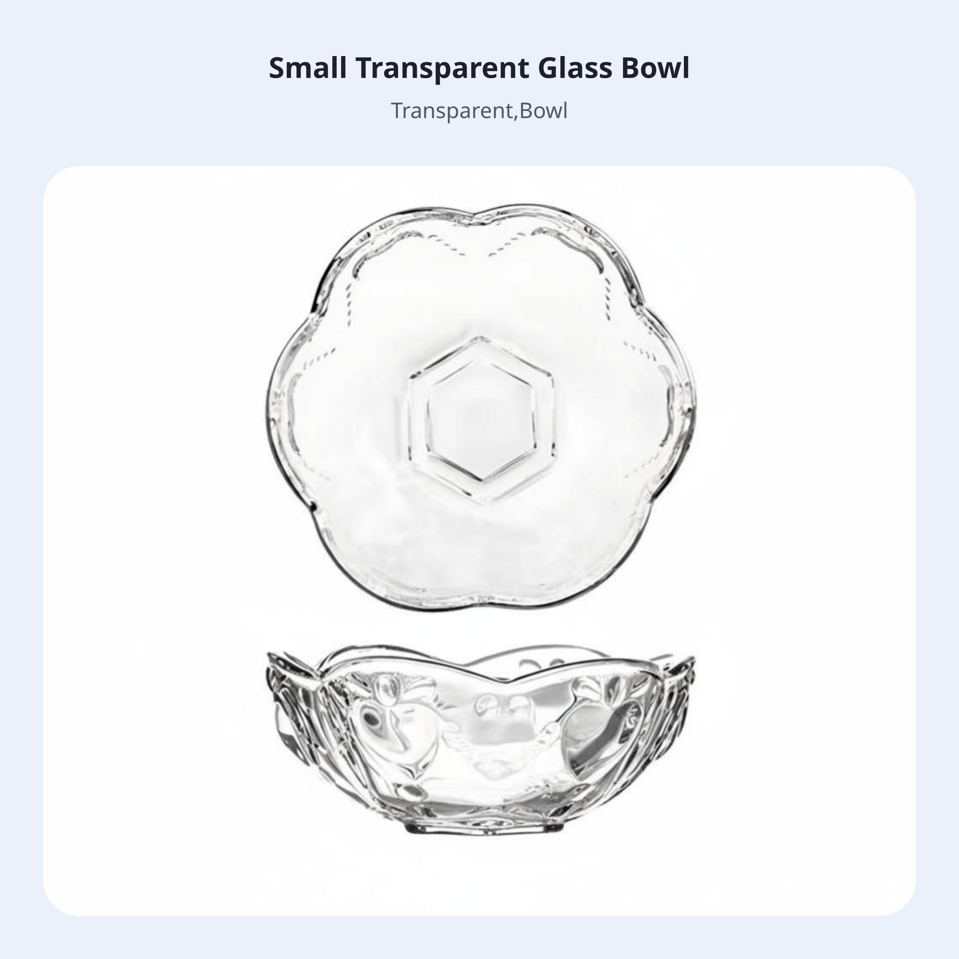 Japanese Style Gold Rim Glass Bowl, Creative Salad, Dessert, Soup Bowl, Colorful Tableware for Adults