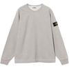 Stone Island Mixed Color Fleece Crewneck Sweatshirt Men sweatshirts Heather-Grey L1S15-6100022-S0329