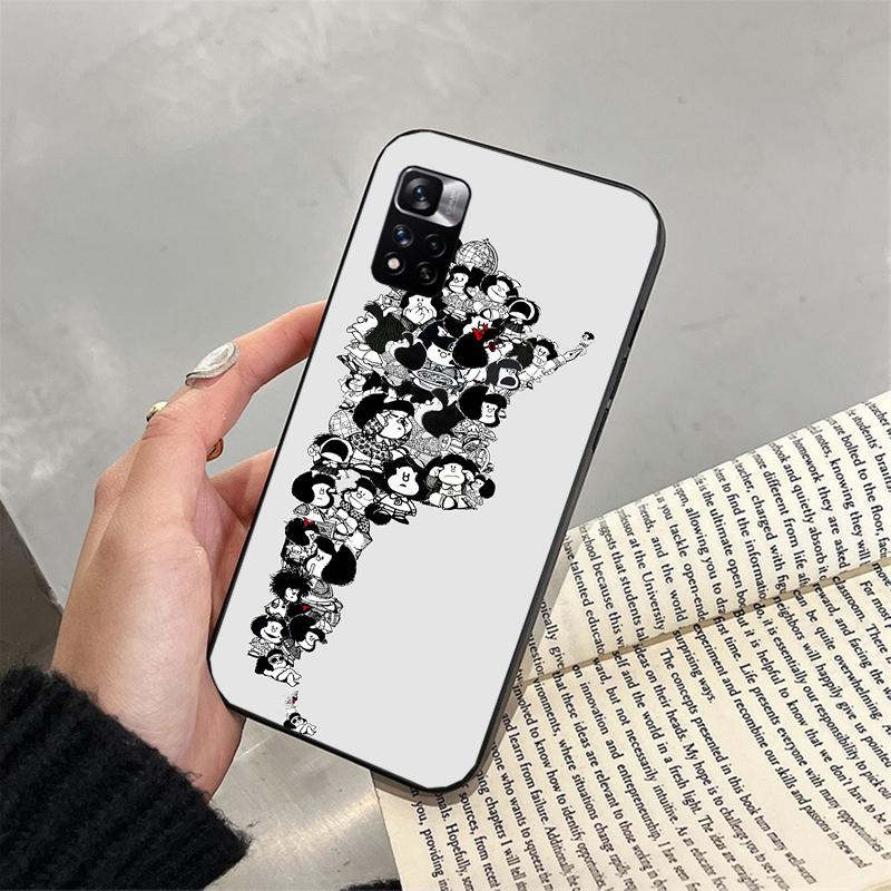 Phone Case For Xiaomi Poco C71 15T 14T Pro Redmi Note 15 14 14 13 Pro Redmi A5 15C 13C Mafalda