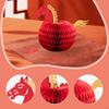 Horse Honeycomb Centerpiece Chinese Year Decoration Paper Ornament for
