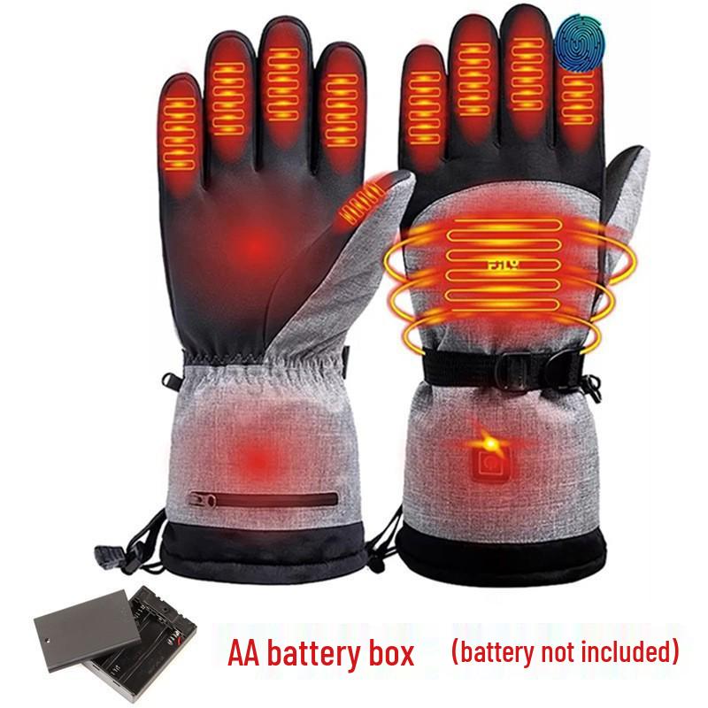Unisex Heated Gloves: Outdoor Winter Warmth with Smart Temperature Control for Cycling, Mountaineering, and Skiing