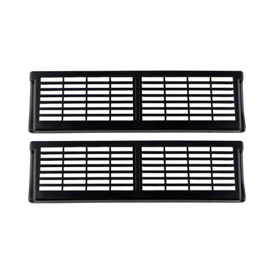 For Tesla Model Y Modely 2020 2025 2025 2025 2025 Floor Air Conditioner Outlet Cover Rear Under Seat AC Vent Anti Dust Case Trim