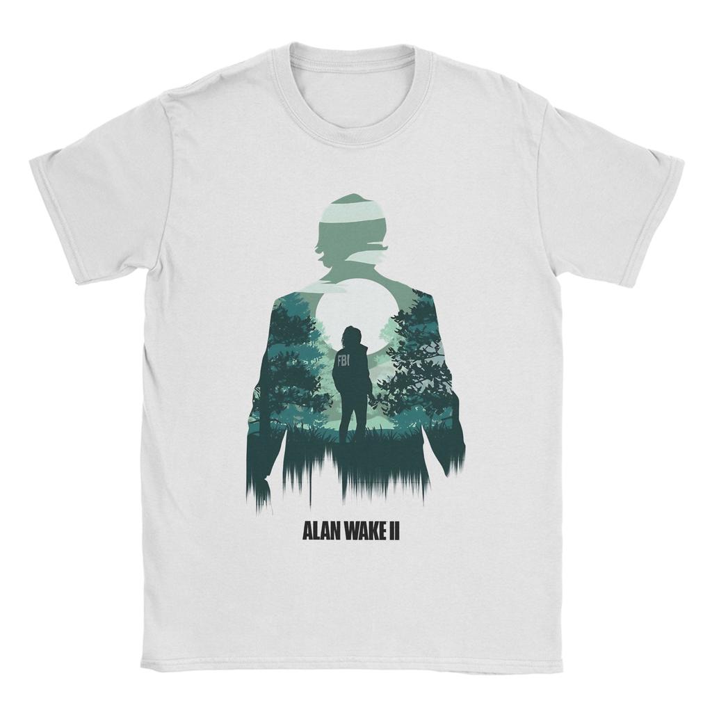 Alan Wake TShirt for Unisex Inspired Old Gods Of Asgard Band Leisure 100 Cotton Tee Shirt O Neck Short Sleeve T Shirt Summer Tops