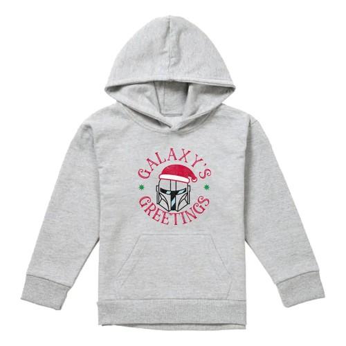 Star Wars The Mandalorian Childrens/Kids Heather Christmas Hoodie