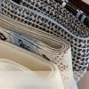 The Women's Mid-calf Socks with A Retro Striped Style In Autumn and Winter, Paired with Loafers, Are Fashionable and Versatile
