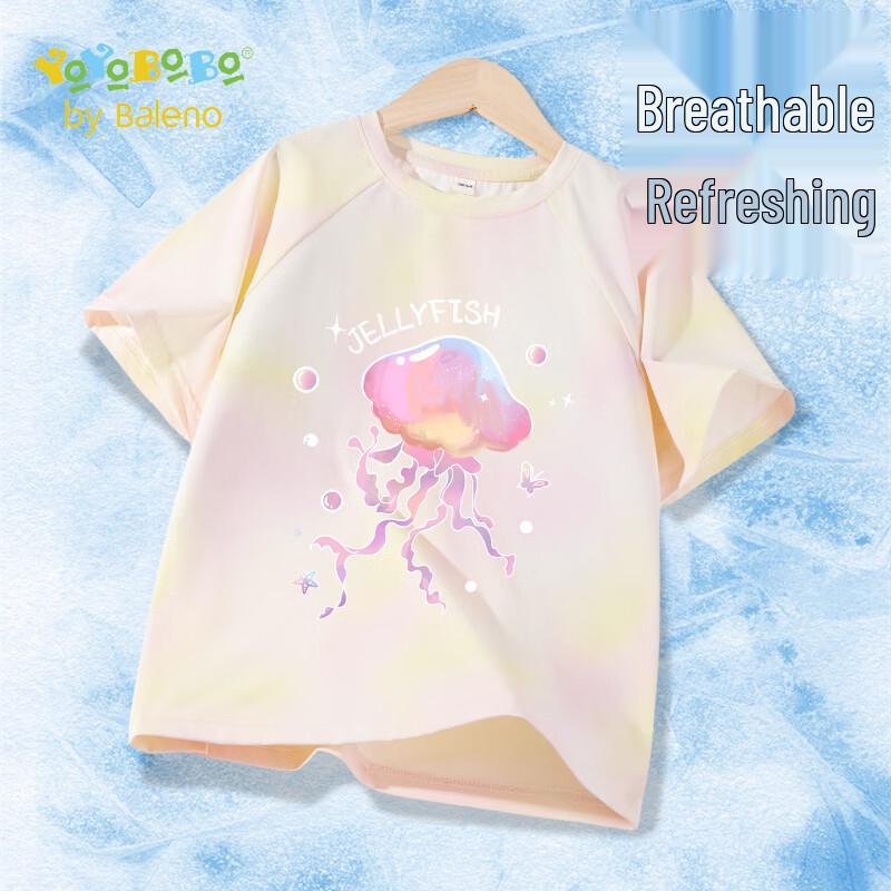 Baleno YBB Series Girls  Tie-Dye Quick-Dry Cool-Feel T-Shirt 130
