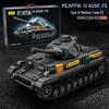 Tiger 97001 Heavy Tank Military Model Building Kit with Minifigures