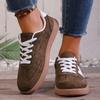Women Plus Size Sneakers 2026 New Retro Casual Shoes Platform Round Toe Sneakers Women Comfortable Fashion Autumn Shoes Women