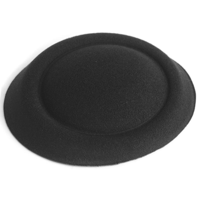 Mini Top Hat Base Man Women Wedding Party Fascinator Hat Cloth Millinery Hat Base Diy Craft Solid Man Women Dance Hat
