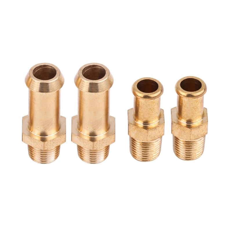 Adjustable 1-5Psi Fuel Pressure Regulator 8mm 10mm Hose Kit For Carburetor