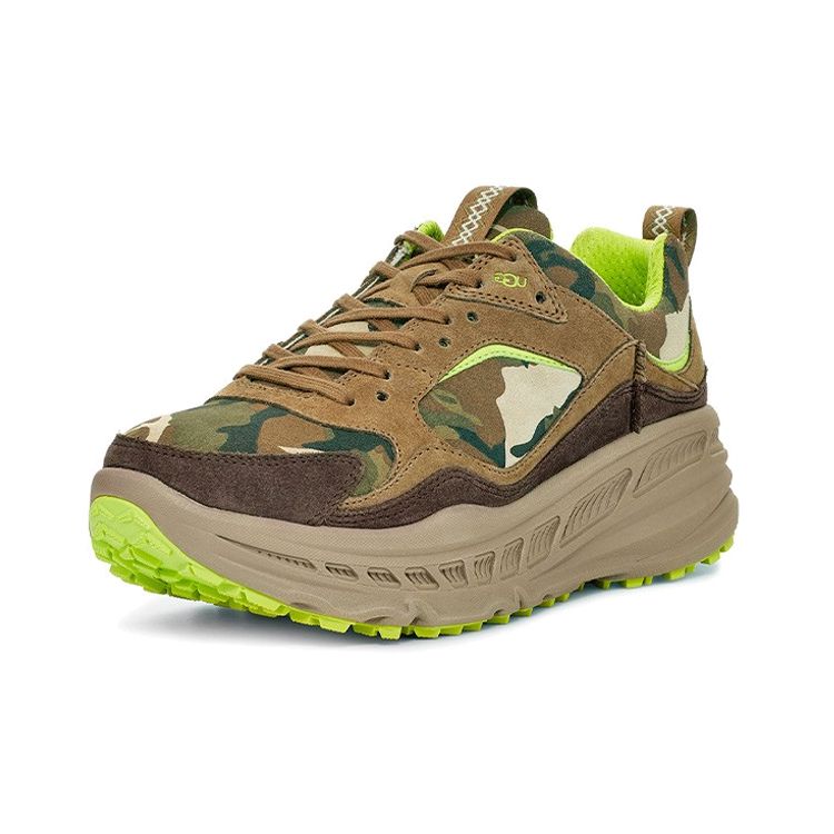 UGG CA805 Lightweight Comfortable Low-Top Running Shoes Men Sneakers Brown Camouflage 1114550-CTCM