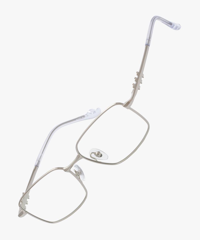 Likkeullou Rc Stainless Steel Amon Glasses Silver
