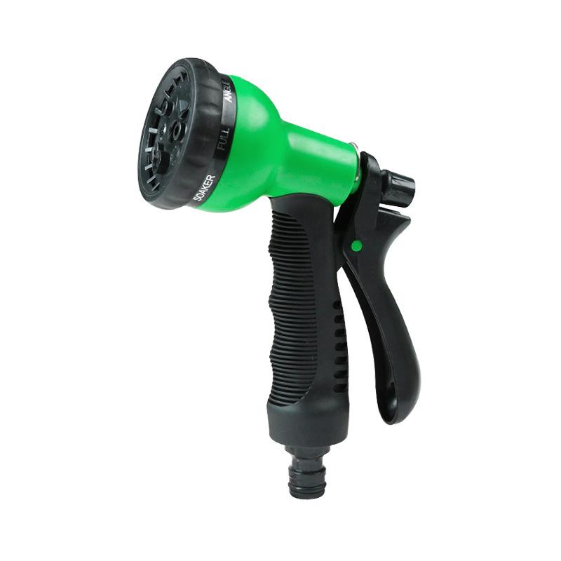 Hoseworld Adjustable High Pressure Garden Water Spray Gun ABS Plastic Irrigation 1.5 Gallon Capacity Variable Spray Patterns