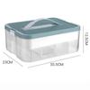 1pc Children's Block Organiser, Large Capacity Parts Organiser with Mountable Block Carrying Lid