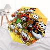 Duck Tales Family Automatic Opening and Closing Folding - A Good Choice for Gifts, Fashionable and Convenient Umbrella With Cute Cartoon Cha