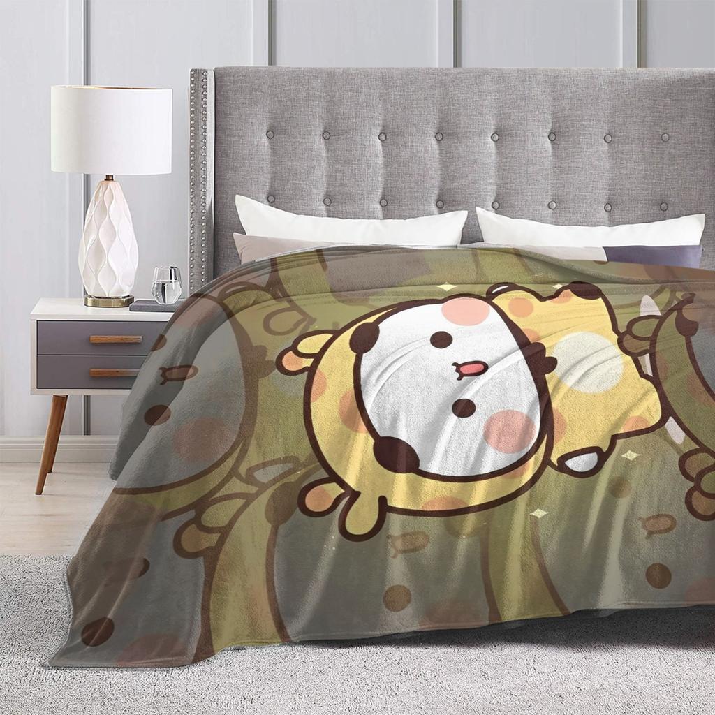 Bubu and Dudu Series Blanket Warm Soft Novelty Plush Throw Blanket For Living Room Picnic Flannel Bedspread Bed Cover