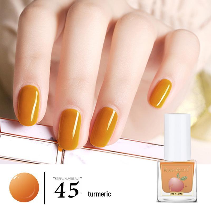 Eco-Friendly Peelable Water-Based Nude Nail Protector Polish