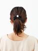 KOEIDO Bijin Kam Scrunchie Simple Pearl A single pearl adds elegance to your look Chocolate - -