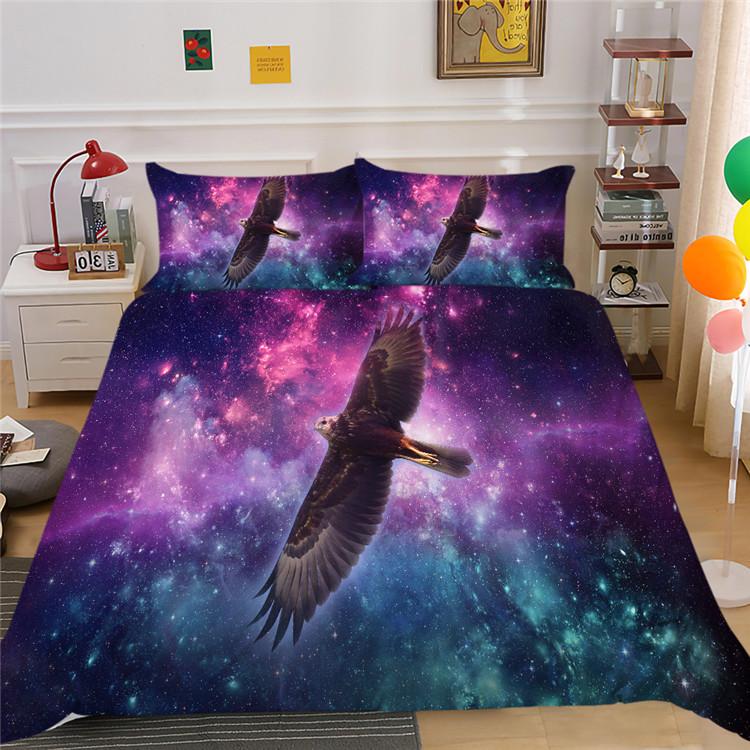 Digital Printing Bedding Three-Piece Polyester Star Animal Series