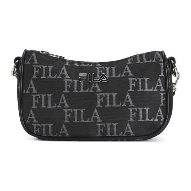 New FILA Fabric, Polyurethane, Synthetic Leather Shoulder Bag, Crossbody Bag Extra Small Women's F13W438170FBK