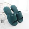 Bathroom cool slippers women's indoor home silent home soft bottom bath couple men summer integrated molding