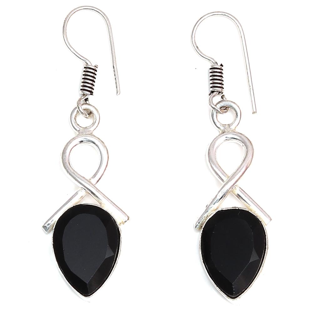 Red Botswana Agate  Black Spinal Jewelry Necklace Set 16-18''