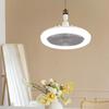 Modern Aromatherapy Fan Light E27 Hanging Light with Fan for Bedroom Living Room with Remote