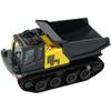 1/50 T14R RC Crawler Dump Truck Electric 3KM/H Remote Control Dump Truck Model With Light And Sound Engineering Vehicle Toy