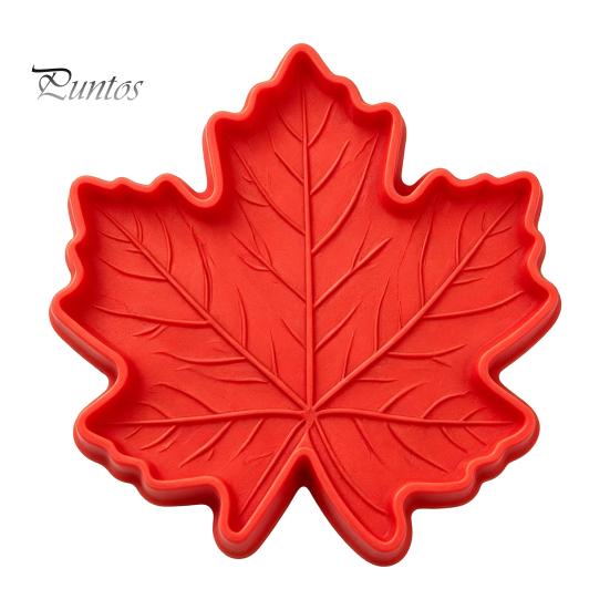 Beginner DIY Kits Stepping Stone Silicone Mold for Garden Patio Walkway Path Decor, Reusable Decor Casting Mold, Maple Leaf/Pumpkin/Paw/Daisy/Heart