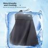 Li-Ning Ice Silk Sun Protection Face Mask for Women, Full Face Covering with Neck Guard, UV Protection Face Cover, Driving Summer Wear