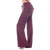Pants Strong Elastic Buttons Sweatpants Strong Elastic Yoga Pants for Sports