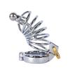 Chastity Cage Lockable Urethral Plug M07A030
