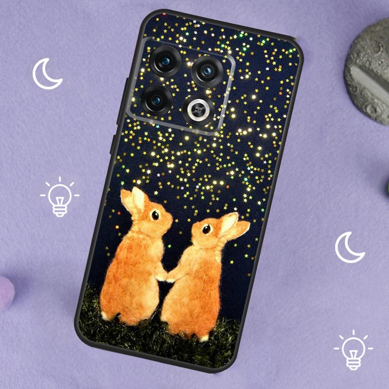 

Rabbits Bunnies Case For OnePlus Nord 3 2T CE 2 Lite N10 N20 N30 OnePlus 8T 10T 9RT 8 9 10 Pro 11 Cover For OnePlus 11R