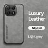 KEYSION Luxury Retro PU Leather Phone Case for Xiaomi 15T Pro Soft Silicone+PC Shockproof Phone Back Cover for Xiaomi 15T 15TPro