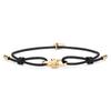 (Women's) Pig & Hen Mia Bracelet - Black X Gold