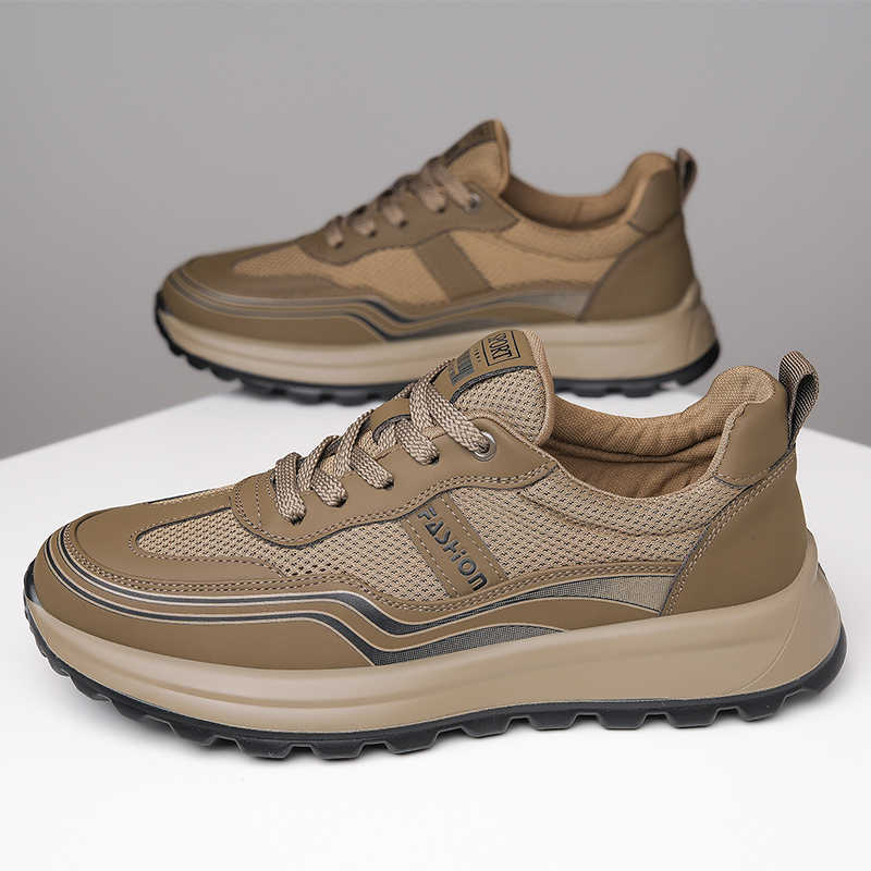 Fashion Autumn-spring With Ties Orange Shoes For Men Woven Trend Sports Original Brands Men's Sneakers Gifts Basket Hyperbeast