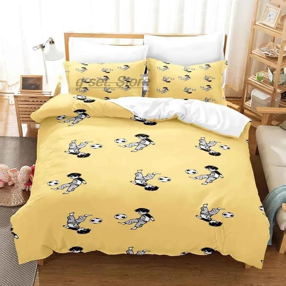 Comfortable Anime Print Duvet Cover Set With Duvet Cover And Pillowcases Single Twin Full Queen King Sizes For Adults And Kids