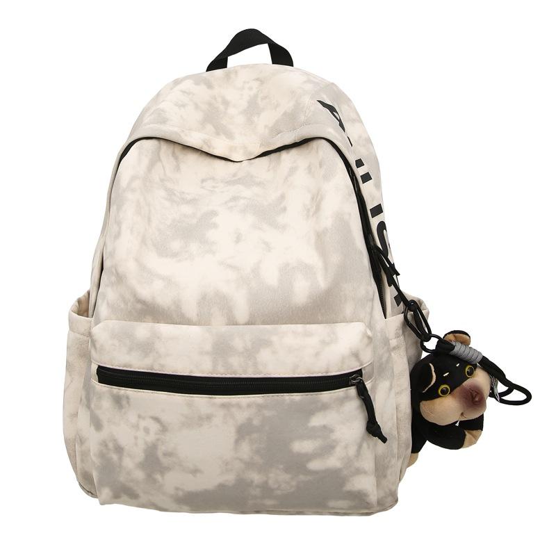 School Bag for Male High School Students, Simple and Versatile, Large-capacity Backpack, Lightweight Female College Students, Outdoor Travel Backpack