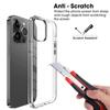 Clear Phone Case for IPhone 15 Series 15 Pro Max 15Plus 15Pro Slim Transparent Anti-yellowing Phone Shockproof Case for Iphone15